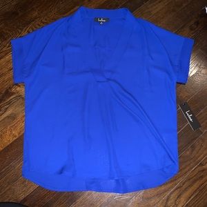 FINAL SALE Lulu’s blue blouse
